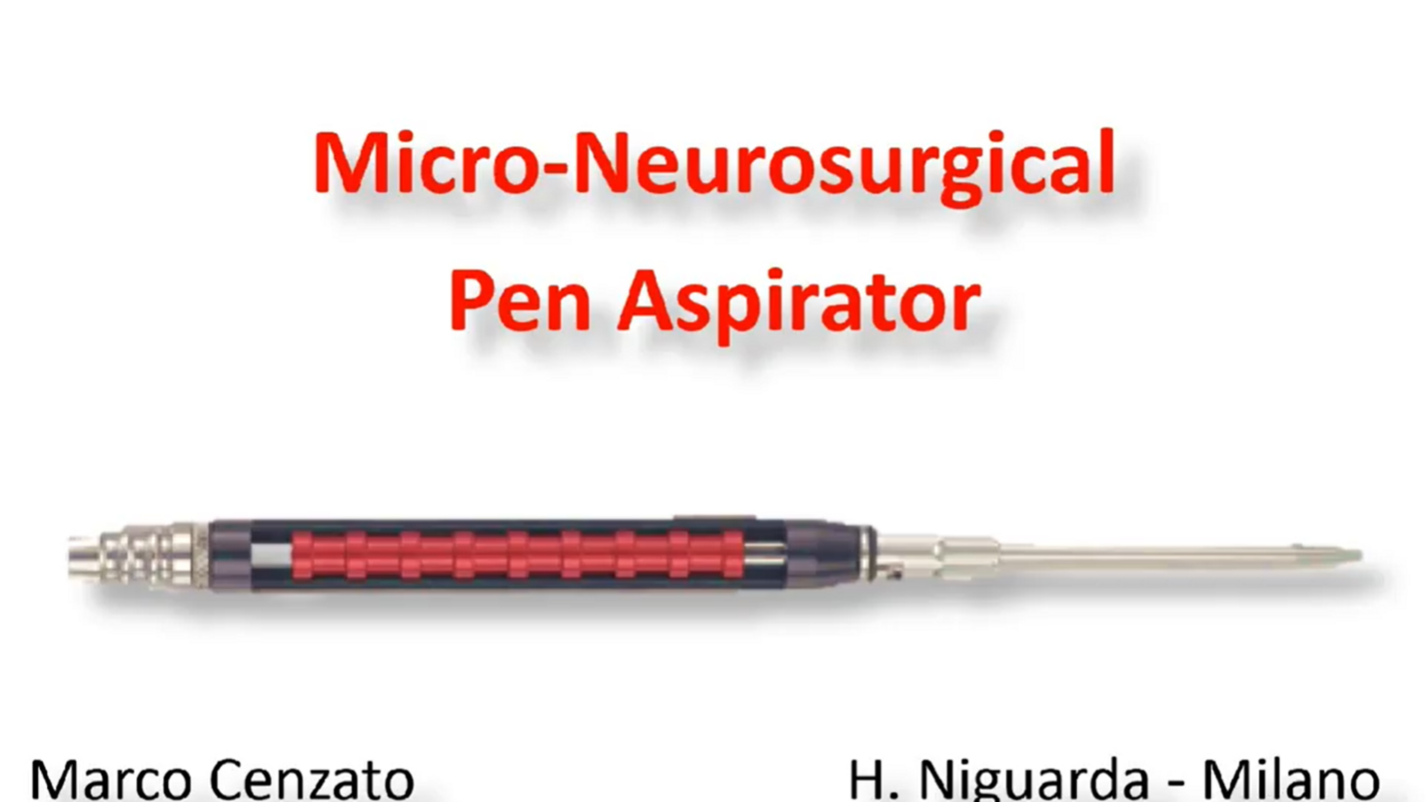 Micro Neurosurgical Pen Aspirator